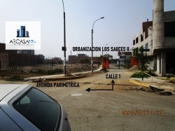 Vendo Terreno en Urb. Sauces de Carabayllo de 130 m2