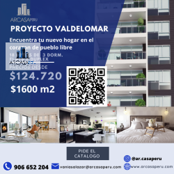 PROYECTO VALDELOMAR, VENTA DE DEPARTAMENTOS EN PUEBLO LIBRE